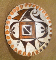 Pottery Acoma Old 1920's Polychrome Pot Jimenez SOLD