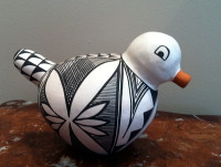 Pottery Acoma Duck Michelle Shields PADMS4 SOLD