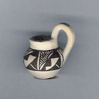 Pottery Acoma Water Pitcher W. Aragon