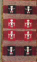 Navajo Indian Rug Two Faced Weaving 1960's