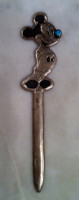 Mickey Mouse Navajo Pawn Sterling Silver Letter Opener SOLD