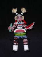 Kachina Fletcher Healing Seated Hano Clown SOLD