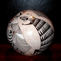 Pottery Hopi Sylvia Naha AKA Featherwoman H27 SOLD