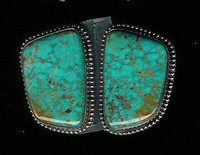 EARRINGS*NAVAJO*SILVER*TURQUOISE*Jeanette Dale SOLD