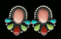 Don Lucas Multi-Color Earrings SOLD