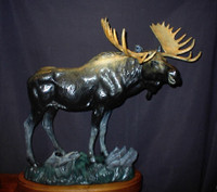 BRONZE Robert B.Tate "Alaskan Bull"