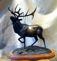 BRONZE Gerald Balciar "World Record Elk" SOLD