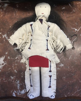 Native American Indian Cheyenne Style Beaded Leather Doll