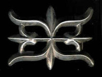 BELT BUCKLES NAVAJO SILVER SANDCAST 3 SOLD