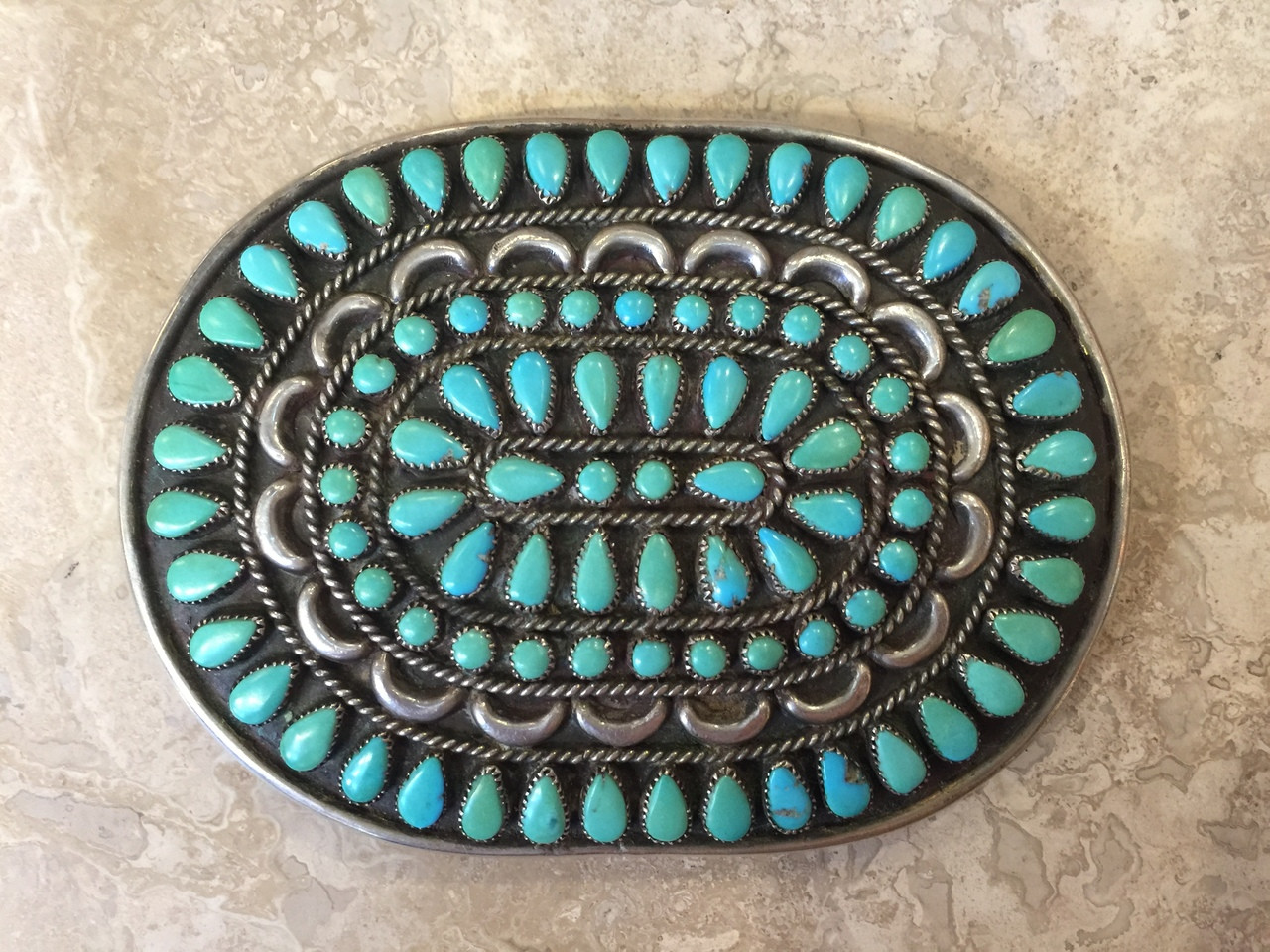zuni belt buckle