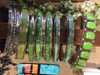 Many shades of green is just one of the amazing discoveries you will find at Mudhead Gallery when you  shop with us...So many items to choose from...how does one every choose...?  By choosing one in every color of course...now your choice is made easy...