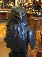 BRONZE EAGLE BUST "SENTINEL" MIKE CURTIS