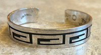 BRACELETS HOPI 1/2”W TED WADSWORTH 6 1/4”SOLD 