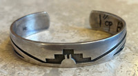 BRACELETS HOPI 1/2”W NORMAN HONIE SR 6 3/8" 