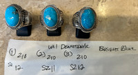 RINGS NAVAJO TURQUOISE WILL DENETDALE 12_1