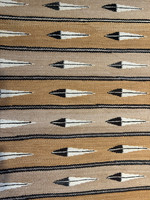 NAVAJO RUG FEATHER PATTERN DESIGN WIDE RUINS