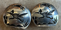 SALT & PEPPER SHAKERS HOPI ROADRUNNER HOPI DESIGN ESTATE