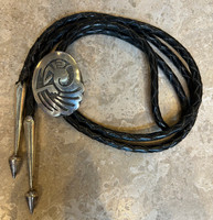 BOLO TIE HOPI BIRD KYASH DESIGN TED WADSWORTH 1