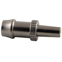 ML to 1/4-5/16" Hose End Single Barb (Plated Brass) (Individual)