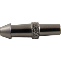 ML to 1/8-3/16" Hose End (Plated Brass) (Individual)