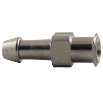 FLL to 1/8-3/16" Hose End (Plated Brass) (Individual)
