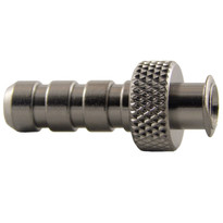 FLL to 3/16-1/4" Hose End (Plated Brass) (Individual)