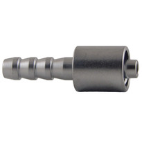 MLL to 5mm Hose End (Plated Brass) (Individual)