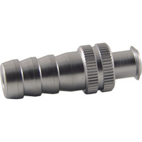 FLL to 8mm Hose End (Plated Brass) (Individual)