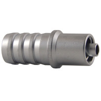 MLL to 10mm Hose End (Plated Brass) (Individual)