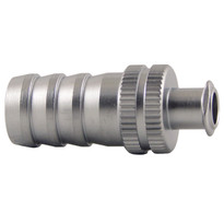 FLL to 10mm Hose End (Plated Brass) (Individual)