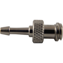 MM FLL to 1/16-3/32" Hose End (Plated Brass) (Individual)