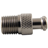 MM FLL to 1/8-27 NPT (Plated Brass) (Individual)