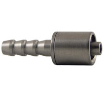 MLL to 5mm Hose End (Stainless Steel) (Individual)