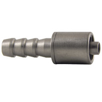 MLL to 6mm Hose End (Stainless Steel) (Individual)