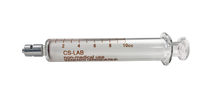 CS Lab Interchangeable Glass Syringes 10ml, lock tip (Box of 12)