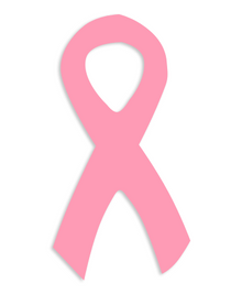 Tanning Stickers Breast Cancer Pink Ribbon 100 pack