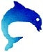 Tanning Stickers Dolphin 100 pack