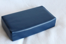 Pillow Vinyl Rectangle Head Blue Tanning Beds