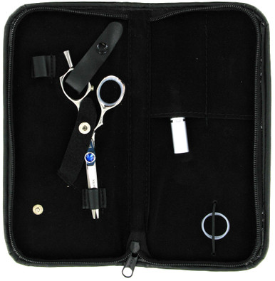 Togatta 5 1/2" Diamond Ergonomic Shear with beautiful blue stone.