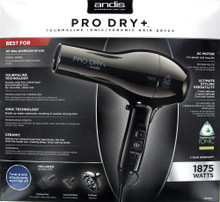 Andis Pro Dry + Tourmaline Ionic / ceramic Hair Dryer