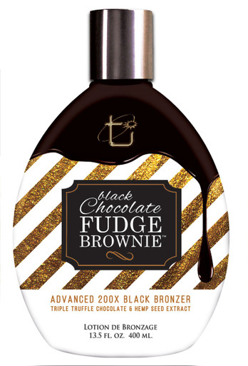 Tan Inc Black Chocolate Fudge Brownie Tanning Lotion, 13.5 fl. oz