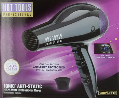 HOT TOOLS Professional Ionic Anti-Static Hair Dryer