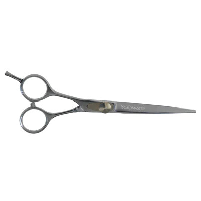 Left Handed Professional 7" Stainless Steel Barber Shears by Scalpmaster