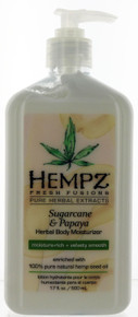 Hempz Sugarcane & Papaya Herbal Body Moisturizer.  17 fl oz