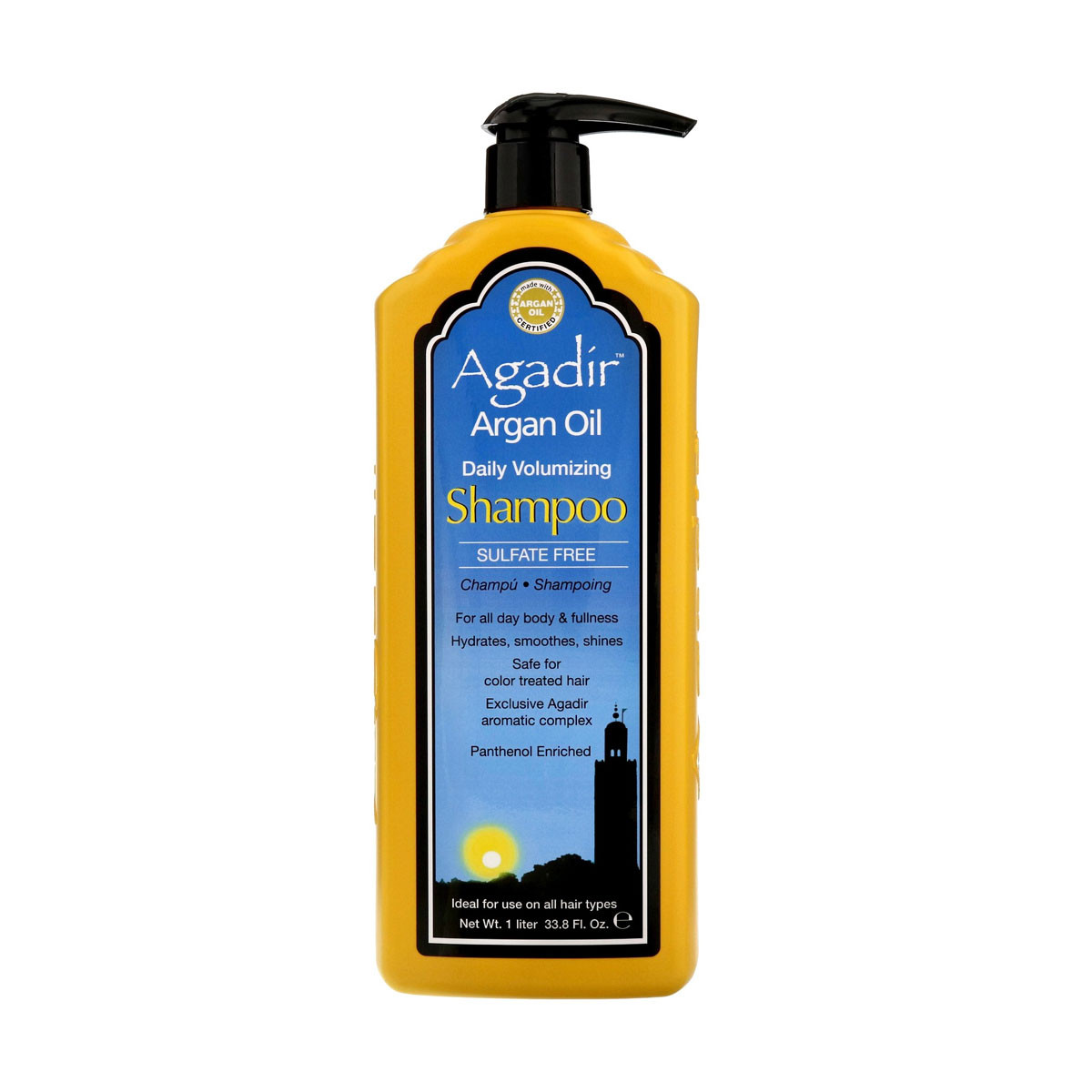 Hemp & Red Wine Moisturizing Shampoo by Agadir