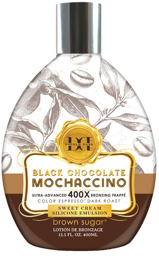 Black Chocolate Mochaccino with Ultra Advanced 400X Bronzing Frappe, 13.5 fl oz 