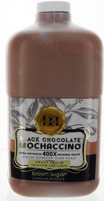 Double Dark Black Chocolate Mochaccino Tanning Lotion with  400X Bronzing Frappe
