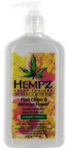 Hempz Pink Citron & mimosa Flower Energizing Herbal Moisturizer, 17oz