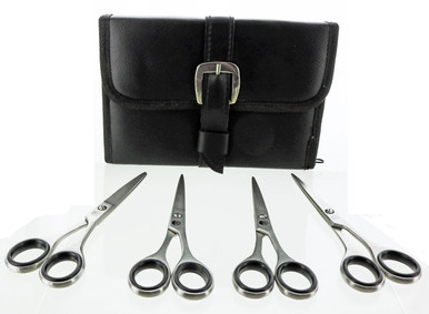 Shears by NORVIK. Set of 4 NORVIK Shears in Zippered Carrying Case