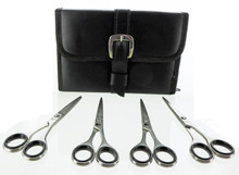 Set of 4 NORVIK Shears in Zippered Carrying Case